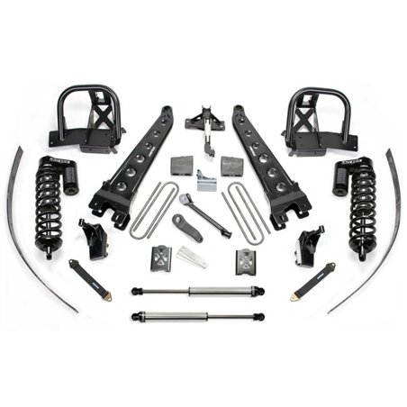 Fabtech 08-10 Ford F250 4WD w/o Factory Overload 8in Rad Arm Sys w/Dlss 4.0 C/O& Rr Dlss