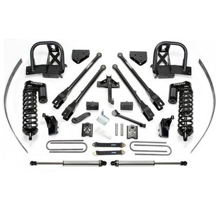 Fabtech 08-10 Ford F250 4WD w/o Factory Overload 8in 4Link Sys w/Dlss 4.0 C/O & Rr Dlss