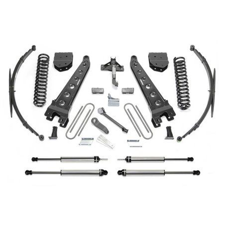 Fabtech 08-10 Ford F250 4WD 10in Rad Arm Sys w/Coils & Dlss Shks