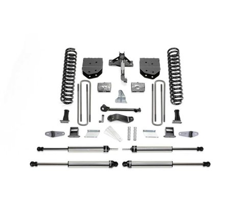 Fabtech 08-10 Ford F450/550 4WD 6in Basic Sys w/Dlss Shks