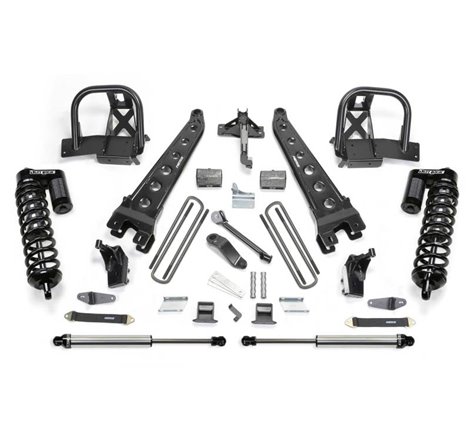 Fabtech 08-10 Ford F450/550 4WD 6in Rad Arm Sys w/Dlss 4.0 C/O& Rr Dlss