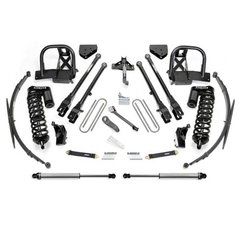 Fabtech 08-10 Ford F250/F350 4WD 8in 4Link Sys w/Dlss 4.0 C/O& Rr Dlss