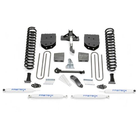 Fabtech 08-16 Ford F250 4WD 6in Basic Sys w/Perf Shks