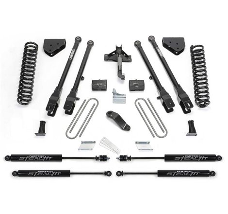 Fabtech 08-16 Ford F250 4WD 6in 4Link Sys w/Coils & Stealth