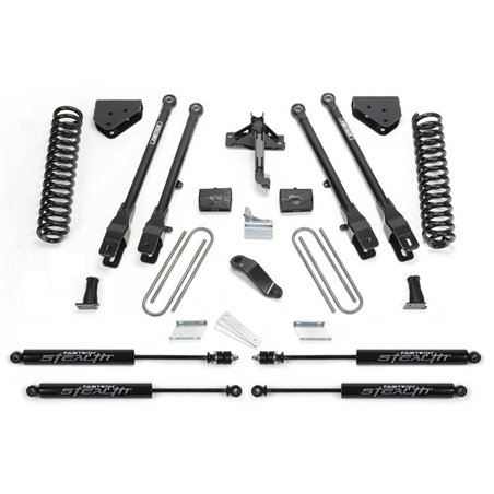 Fabtech 08-16 Ford F250 4WD 6in 4Link Sys w/Coils & Stealth