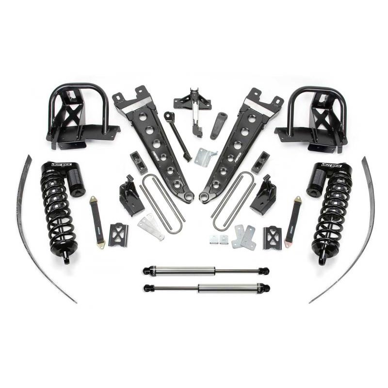 Fabtech 11-16 Ford F250 4WD w/o Factory Overload 8in Rad Arm Sys w/Dlss 4.0 C/O& Rr Dlss