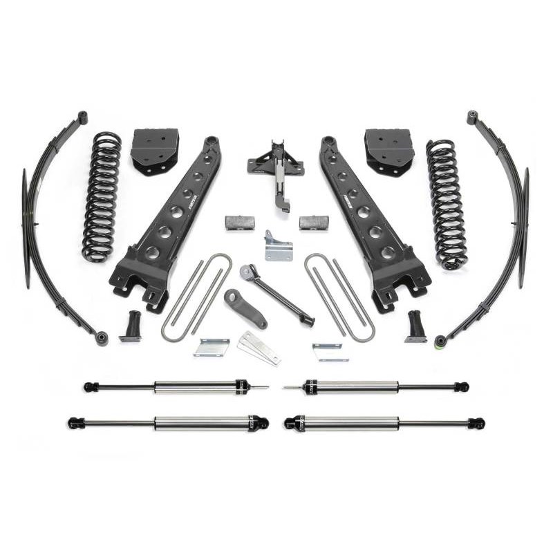 Fabtech 11-16 Ford F250 4WD 10in Rad Arm Sys w/Coils & Dlss Shks