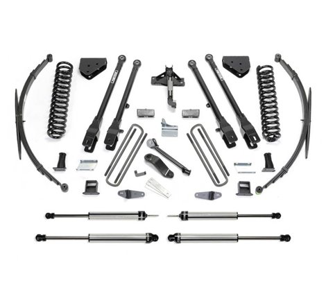 Fabtech 11-16 Ford F250 4WD 10in 4Link Sys w/Coils & Dlss Shks