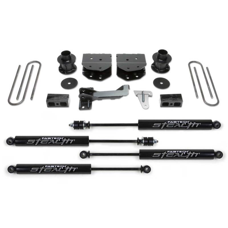 Fabtech 05-07 Ford F250/350 4WD 4in Budget Sys w/Stealth