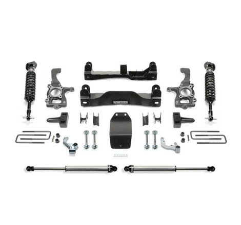 Fabtech 2014 Ford F150 4WD 4in Perf Sys w/Dlss Shks