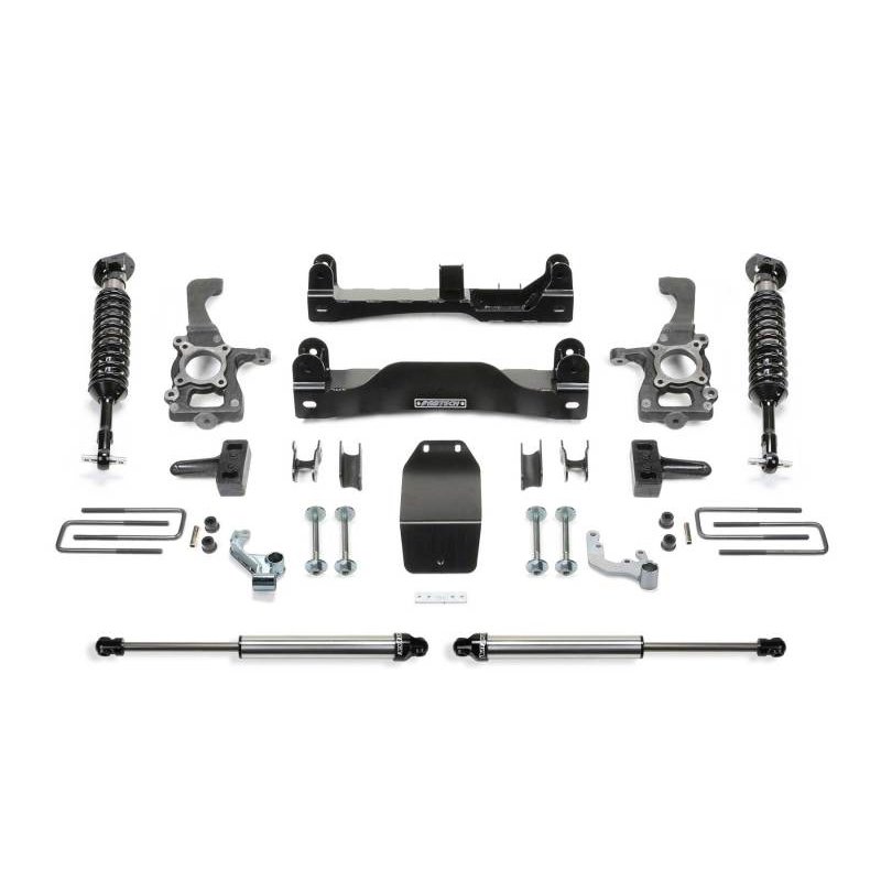 Fabtech 2014 Ford F150 4WD 4in Perf Sys w/Dlss Shks