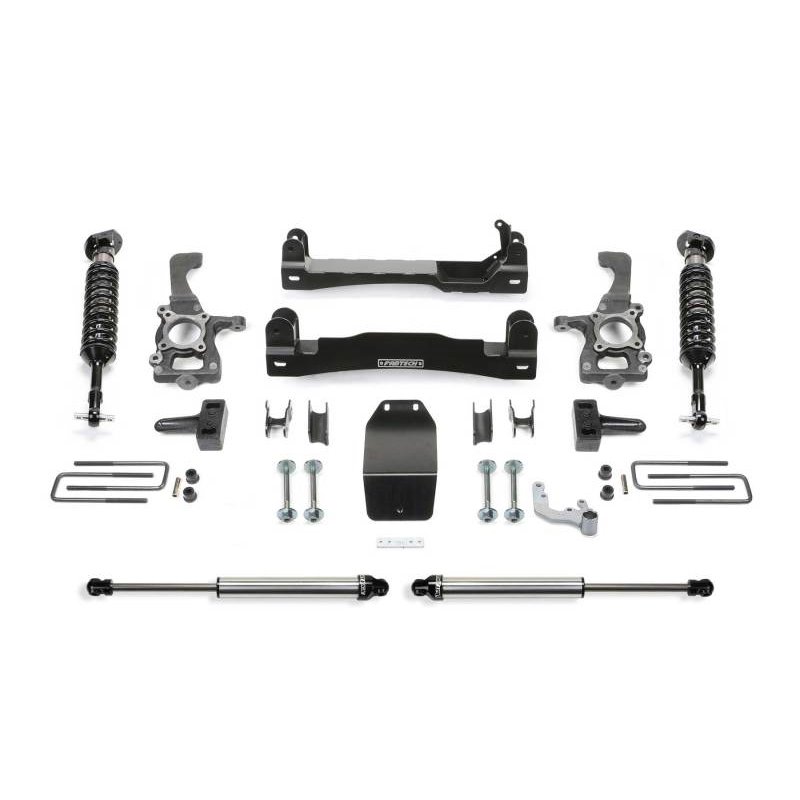 Fabtech 15-20 Ford F150 4WD 4in Perf Sys w/Dlss 2.5 C/O & Rr Dlss