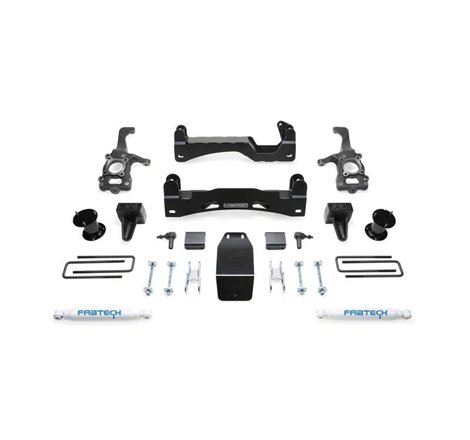 Fabtech 15-20 Ford F150 4WD 6in Basic Sys w/Perf Shks