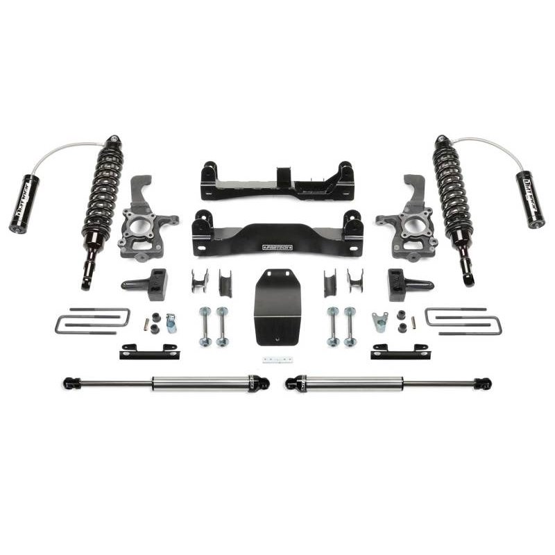 Fabtech 09-13 Ford F150 4WD 4in Perf Sys w/Dlss 2.5 C/O Resi & Rr Dlss