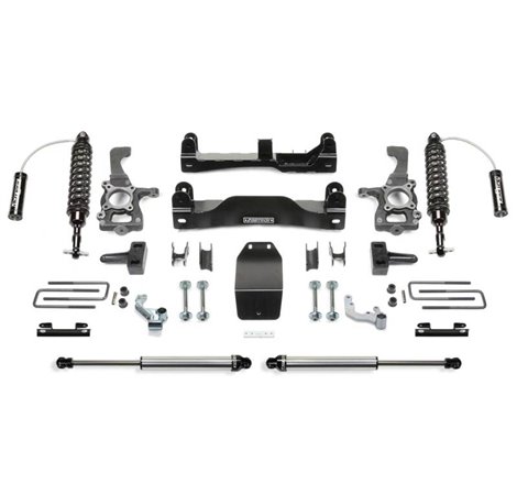 Fabtech 2014 Ford F150 4WD 4in Perf Sys w/Dlss 2.5 C/O Resi & Rr Dlss