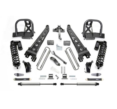 Fabtech 11-16 Ford F250 4WD 4in Rad Arm Sys w/Dlss 4.0 C/O& Rr Dlss