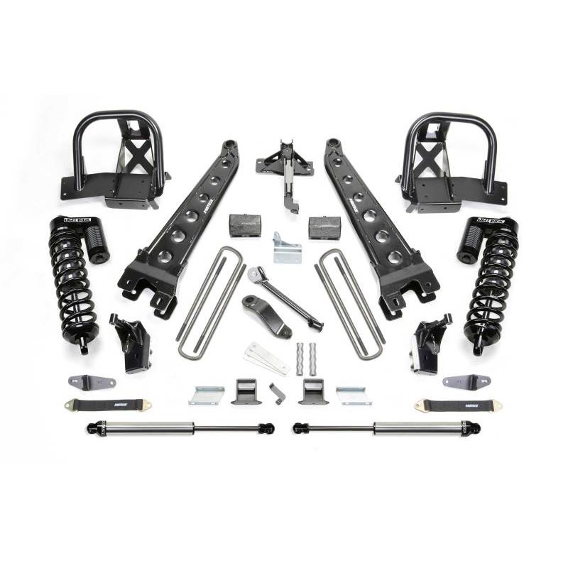 Fabtech 11-16 Ford F250 4WD 4in Rad Arm Sys w/Dlss 4.0 C/O& Rr Dlss