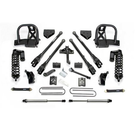 Fabtech 11-16 Ford F250 4WD 4in 4Link Sys w/Dlss 4.0 C/O& Rr Dlss