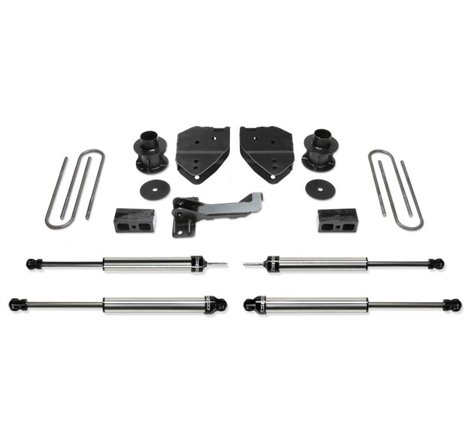 Fabtech 17-21 Ford F250/F350 4WD 4in Budget Sys w/Dlss Shks