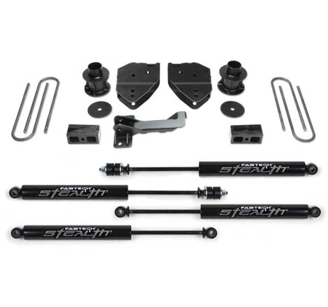 Fabtech 17-21 Ford F250/F350 4WD 4in Budget Sys w/Stealth