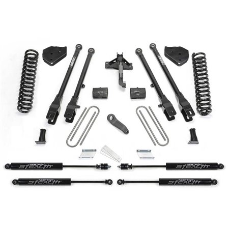 Fabtech 17-21 Ford F250/F350 4WD Diesel 6in 4Link Sys w/Coils & Stealth