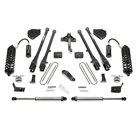 Fabtech 17-21 Ford F250/F350 4WD Diesel 6in 4Link Sys w/4.0 & 2.25