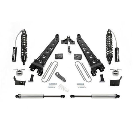 Fabtech 17-21 Ford F250/F350 4WD Diesel 6in Rad Arm Sys w/2.5 & 2.25