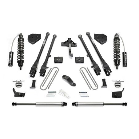 Fabtech 17-21 Ford F250/F350 4WD Diesel 6in 4Link Sys w/2.5 & 2.25