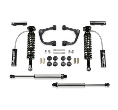 Fabtech 15-20 Ford F150 4WD 2in Uniball UCA Sys w/Dl 2.5 Resi & 2.25