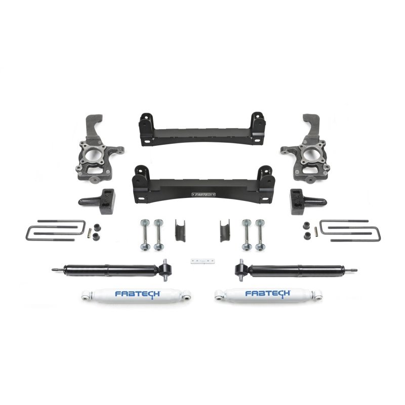 Fabtech 15-20 Ford F150 2WD 4in Basic Sys w/Rr Perf Shks