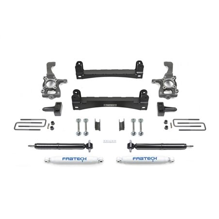 Fabtech 15-20 Ford F150 2WD 4in Basic Sys w/Rr Perf Shks