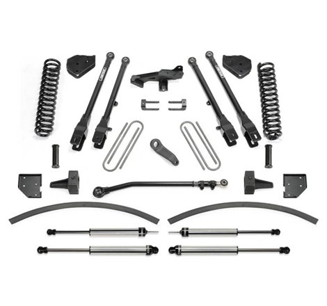 Fabtech 17-21 Ford F250/F350 4WD Diesel 8in 4Link Sys w/Coils & Dlss Shks