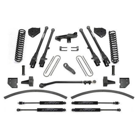 Fabtech 17-21 Ford F250/F350 4WD Diesel 8in 4Link Sys w/Coils & Stealth Shks