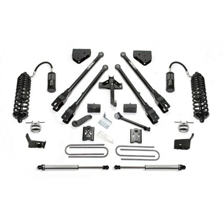 Fabtech 11-16 Ford F250 4WD 6in 4Link Sys w/4.0 R/R & 2.25