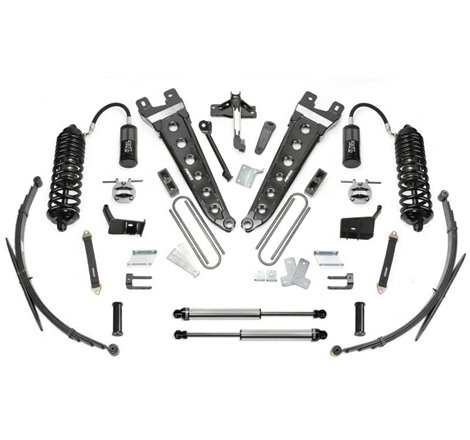 Fabtech 11-16 Ford F250/350 4WD 8in Rad Arm Sys w/4.0 R/R & 2.25 & Rr Lf Sprngs