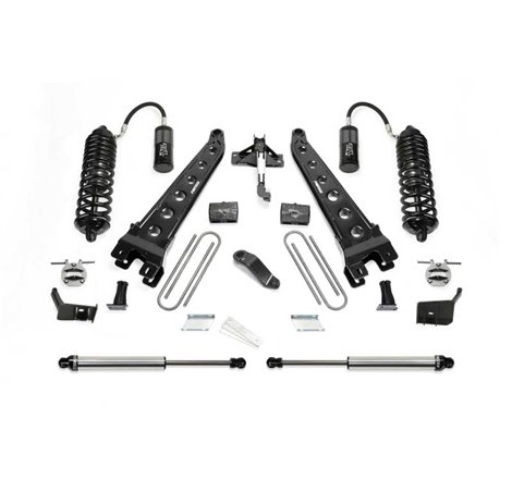 Fabtech 17 Ford F450/F550 4WD Diesel 6in Rad Arm Sys w/4.0 & 2.25Dl