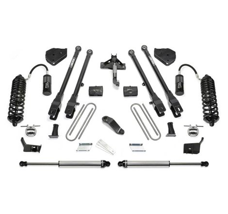 Fabtech 17 Ford F450/F550 4WD Diesel 6in 4Link Sys w/4.0 & 2.25 Dl