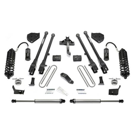 Fabtech 17 Ford F450/F550 4WD Diesel 6in 4Link Sys w/4.0 & 2.25 Dl