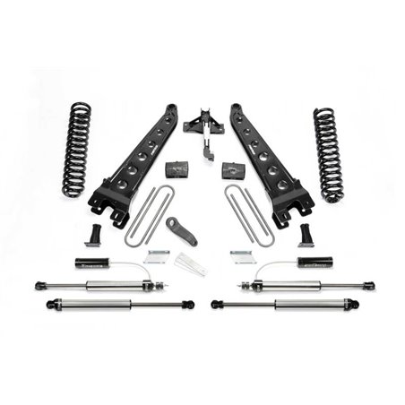 Fabtech 17-21 Ford F250/350 4WD Diesel 6in Rad Arm Sys w/Coils & 2.25 Dl Resi Frt & Dl Rr Shks