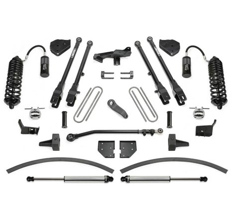 Fabtech 17-21 Ford F250/F350 4WD Diesel 8in 4Link Sys w/4.0 & 2.25