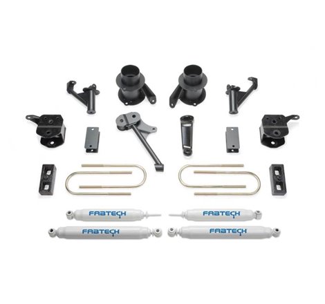 Fabtech 13-18 Ram 3500 4WD w/Factory Radius Arms 5in Basic System w/Perf. Shocks