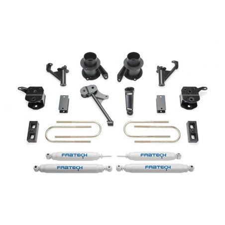 Fabtech 13-18 Ram 3500 4WD w/Factory Radius Arms 5in Basic System w/Perf. Shocks