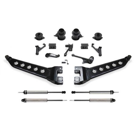 Fabtech 14-18 Ram 2500 4WD 5in Radius Arm System w/Coil Spacers & DL Shocks