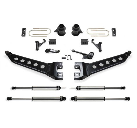 Fabtech 13-16 Ram 3500 4WD w/Factory Radius Arms 5in Radius Arm System w/DL Shocks