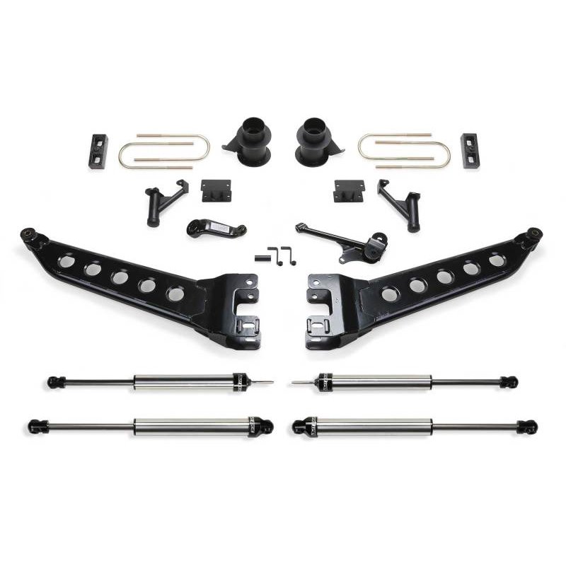 Fabtech 13-16 Ram 3500 4WD w/Factory Radius Arms 5in Radius Arm System w/DL Shocks