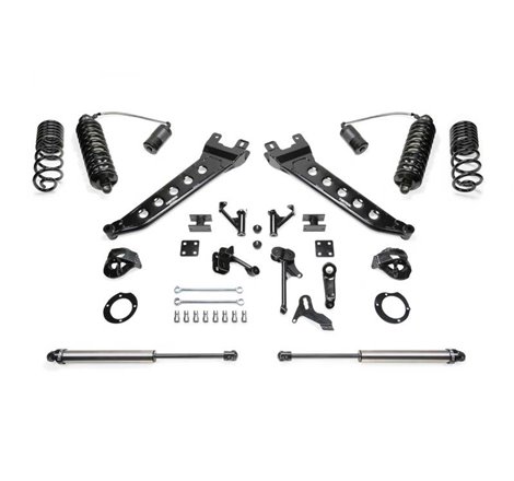 Fabtech 14-18 Ram 2500 4WD 5in Radius Arm Kit w/4.0 C/O Resi Dlss & Rr 2.25 Dlss