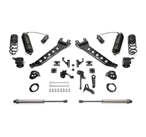 Fabtech 14-18 Ram 2500 4WD 7in Radius Arm Kit w/4.0 C/O Resi Dlss & Rr 2.25 Dlss