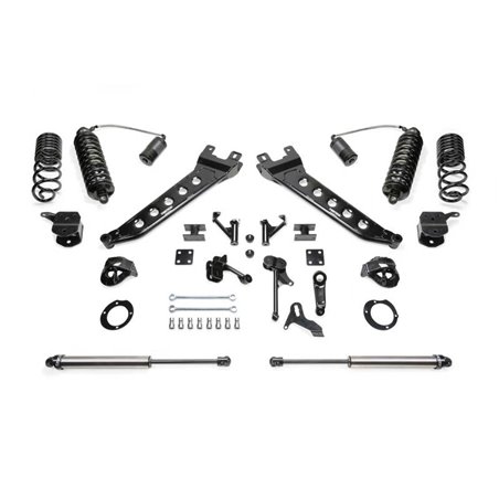 Fabtech 14-18 Ram 2500 4WD 7in Radius Arm Kit w/4.0 C/O Resi Dlss & Rr 2.25 Dlss