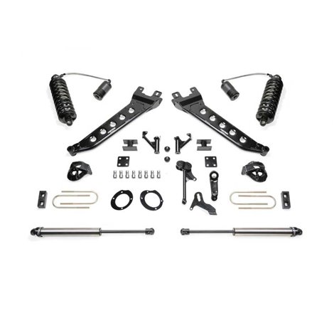 Fabtech 13-18 Ram 3500 4WD 5in Radius Arm Kit w/4.0 C/O Resi Dlss & Rr 2.25 Dlss