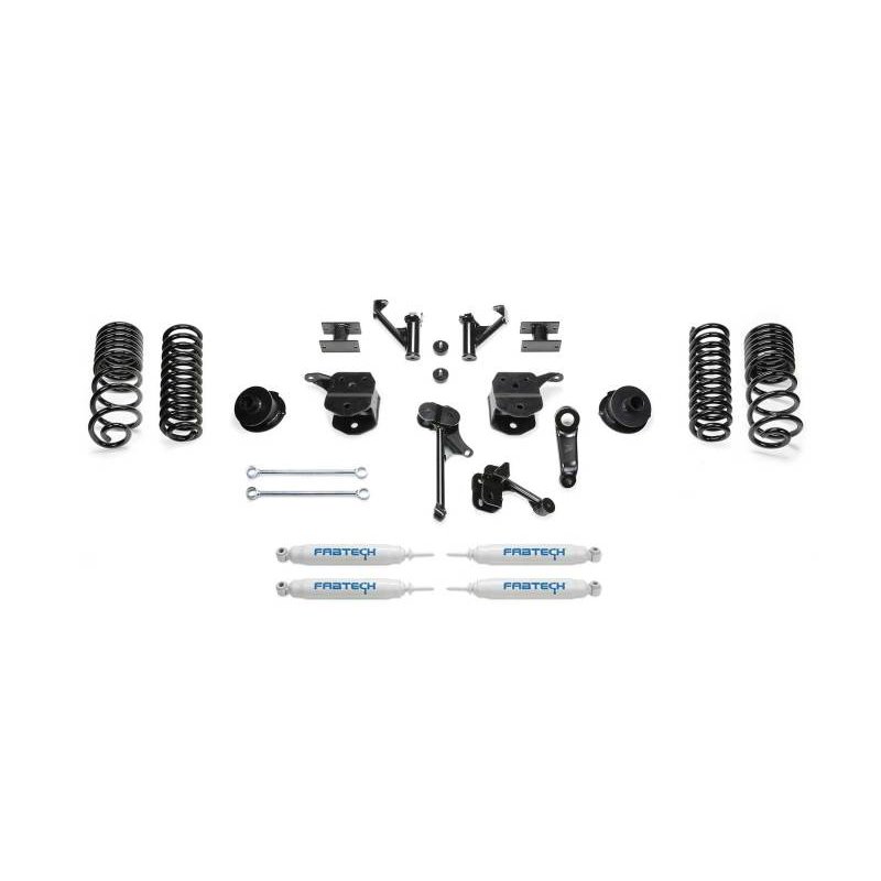 Fabtech 14-18 Ram 2500 4WD 5in Basic Kit w/Perf Shks